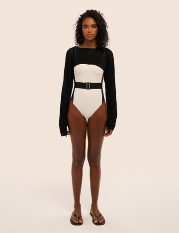 Knitted Mesh Cover Up 2
