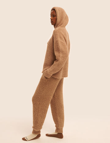 Boucle Knitted Hoodie 2