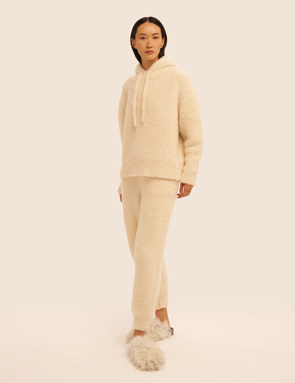 Boucle Knitted Trousers