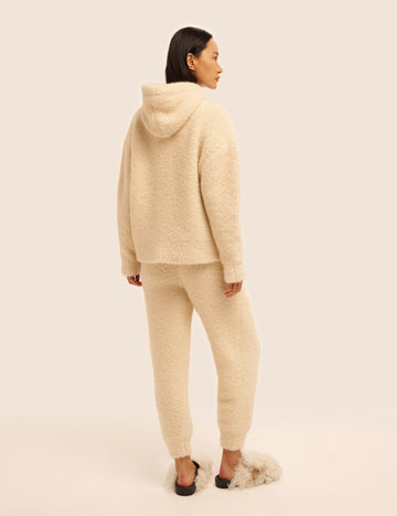 Boucle Knitted Hoodie 2