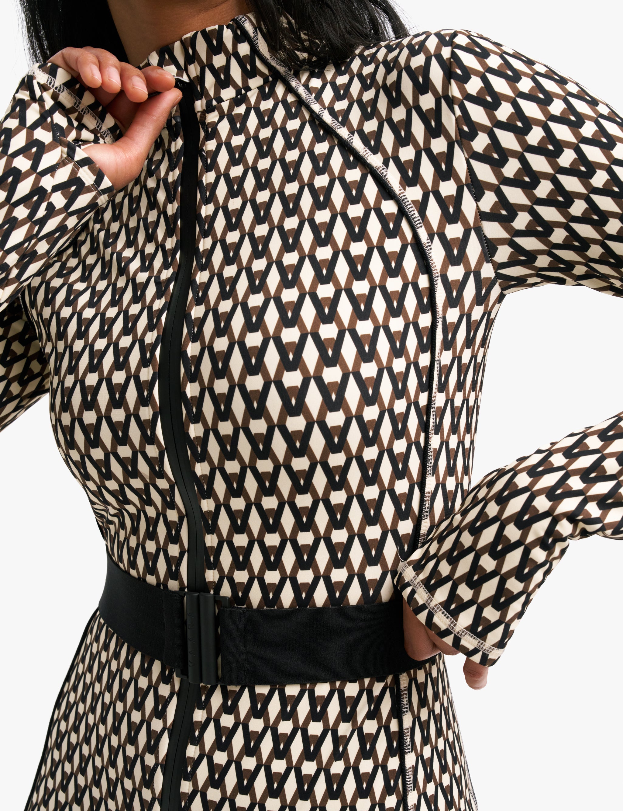 Grace Alpine Onesie - Monogram