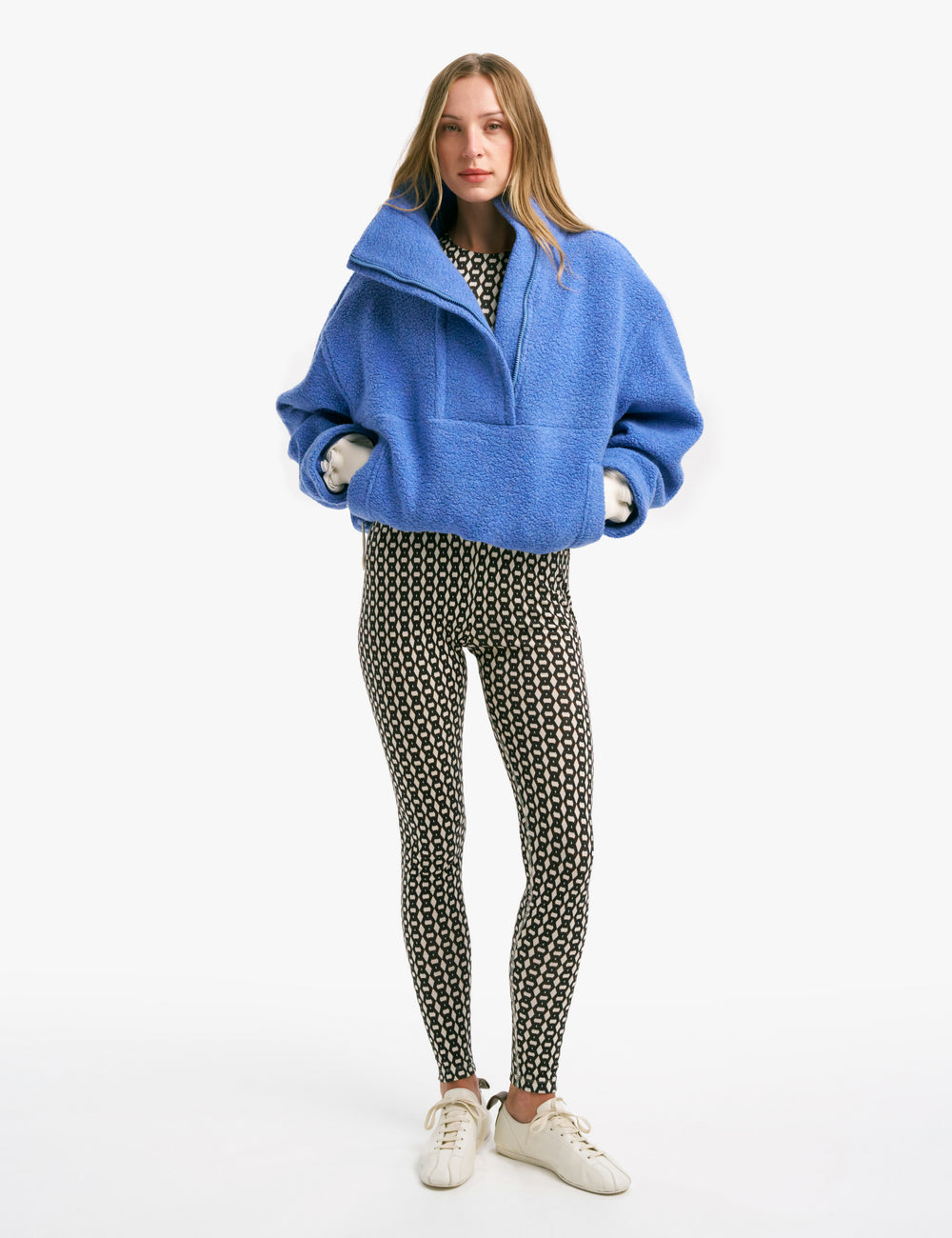 Maria Boucle Fleece Anorak