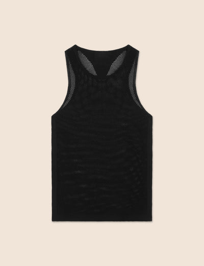 Knitted Mesh Top