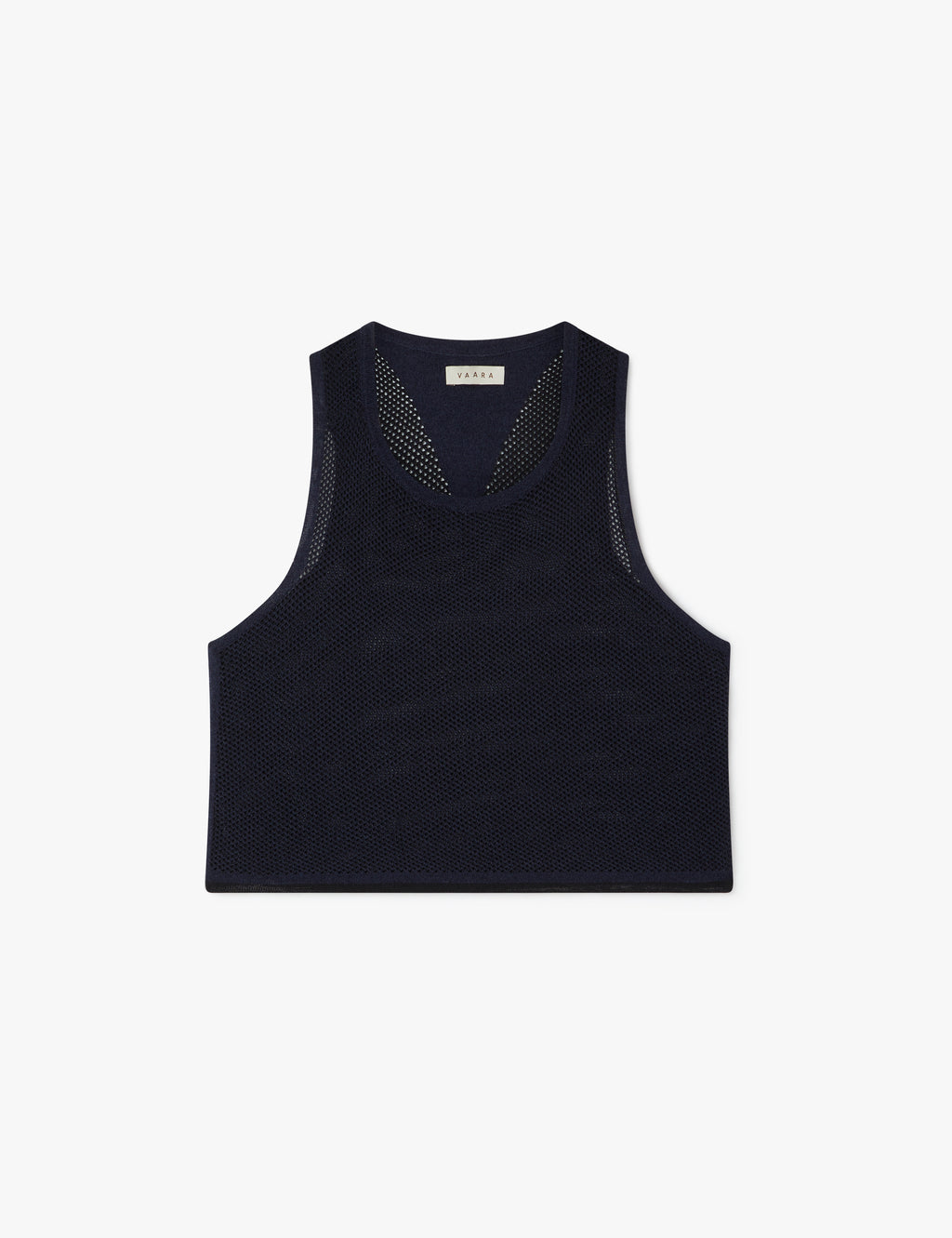 Knitted Mesh Crop Top