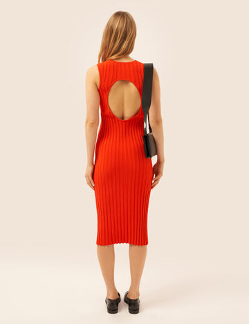 Knitted Rib Dress 2