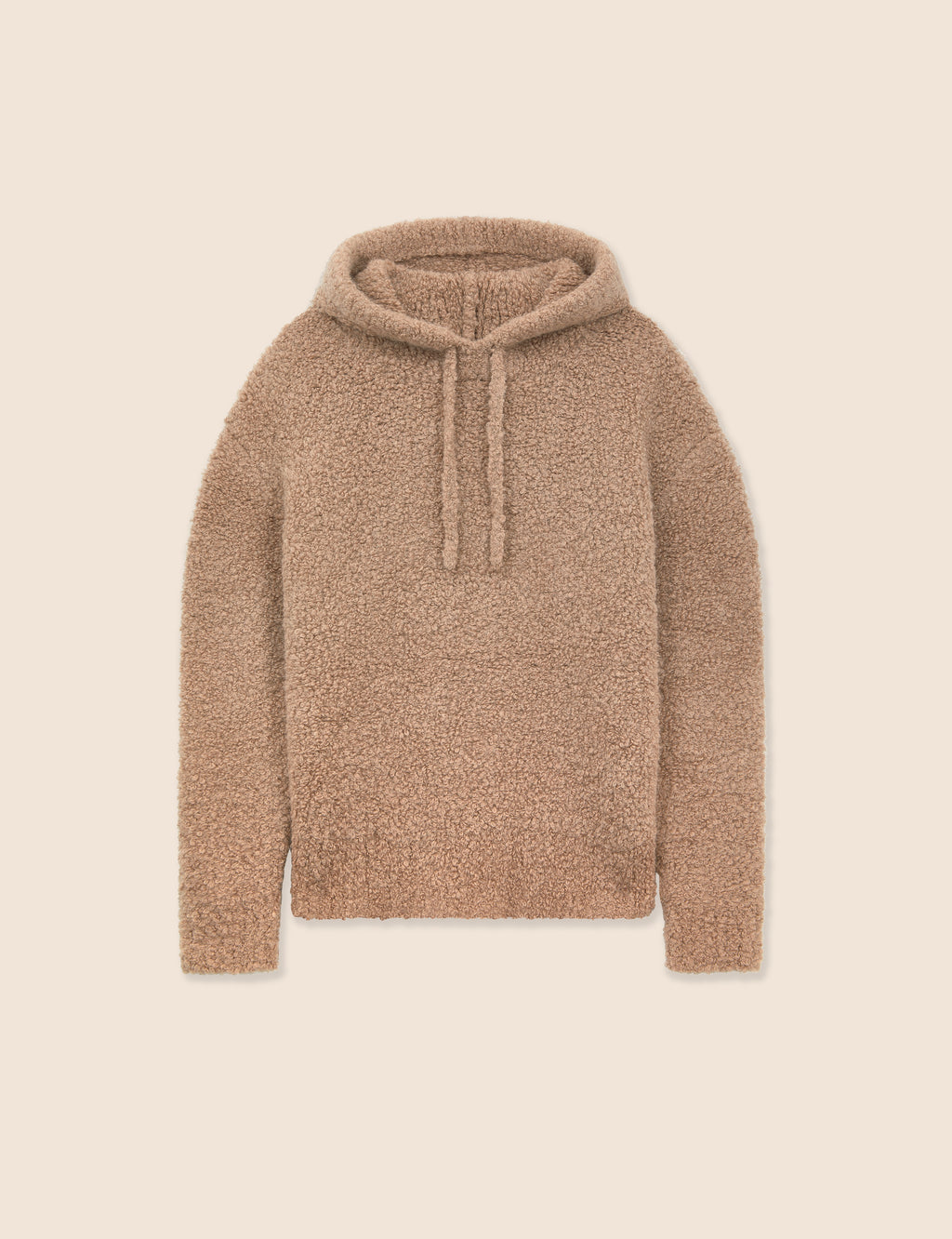 Boucle Knitted Hoodie