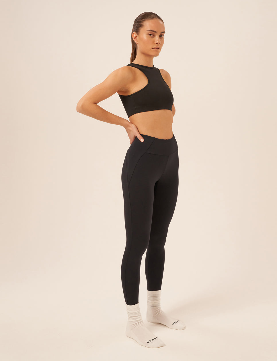 Racer Front Sports Bra