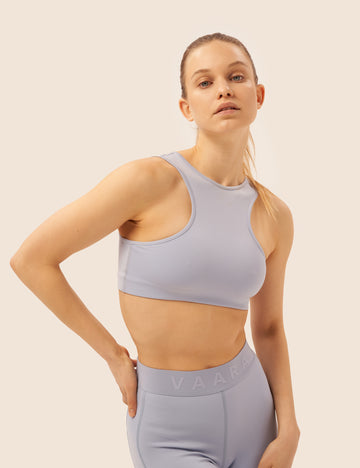 Racer Front Sports Bra 1