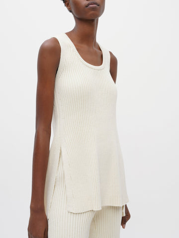 Sleeveless Rib Tank 1
