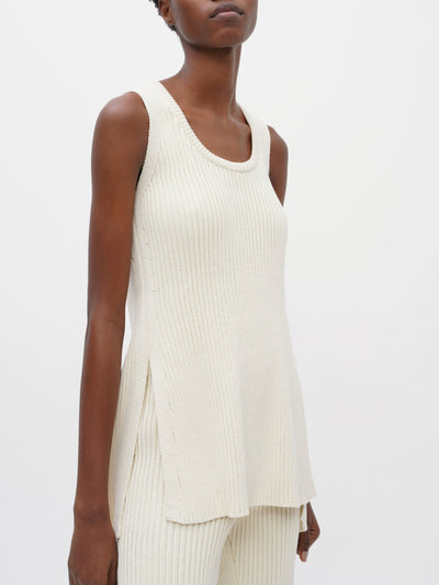 Sleeveless Rib Tank